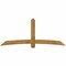 Ekena Millwork Bellingham Rough Sawn Timber Gable Bracket, Western Red Cedar, 96"W x 40"H x 4"D x 6"F, 10/12 Pitch GBW096X40X0406BEL00RWR - alternate 1